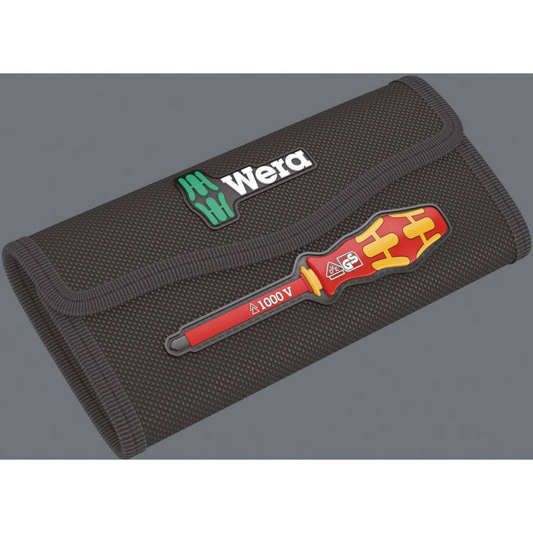 Wera kraftform kompakt vde 16 torque 1,2-3,0 | nm extra slim 1 tool finder | 16 stuks - 5006609001