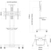 Neomounts nm-m1700black bevestiging (zwart)