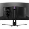 Msi mpg 321curx qd-oled 31.5 4k uhd curved gaming monitor (zwart, 2x hdmi, displayport, 2x usb-a, usb-b, usb-c, 240 hz)