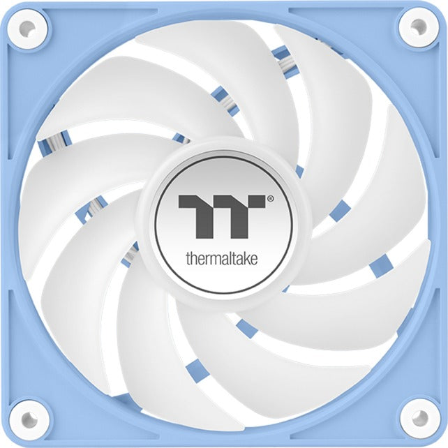 Thermaltake ct120 ex argb sync pc cooling fan hydrangea blue (3-fan pack) case fans (lichtblauw, 3 stuks, 120 x 120 x 25 mm, pwm)