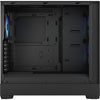 Fractal design pop air rgb midi tower behuizing (zwart | 2x usb-a | rgb | tempered glass)