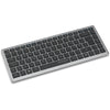Kensington kb435 eq rechargeable multi-device compact keyboard (grijs, us-international lay-out (qwerty), scissor switches, 80% (tkl), usb, 2,4 ghz, bluetooth 5.4)