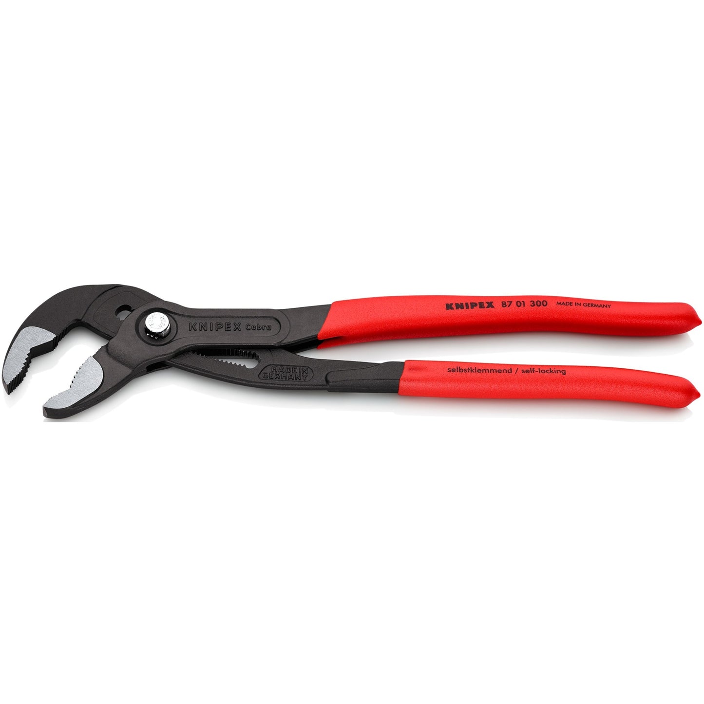 Knipex cobra waterpomptang 8701300 (rood, 300 mm)