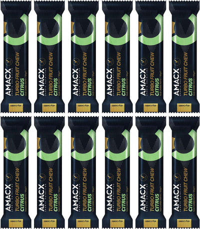 Amacx turbo fruit chew bar 12er box