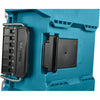 Makita maktrak organizer compact p-91067 gereedschapsbox (blauw zwart)
