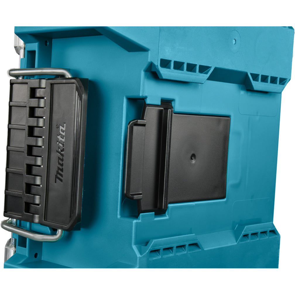 Makita maktrak organizer compact p-91067 gereedschapsbox (blauw zwart)