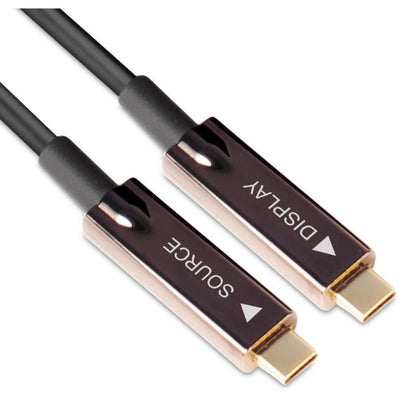Club 3d actieve optische usb-c 3.2 gen 2 kabel (zwart, 20 meter)