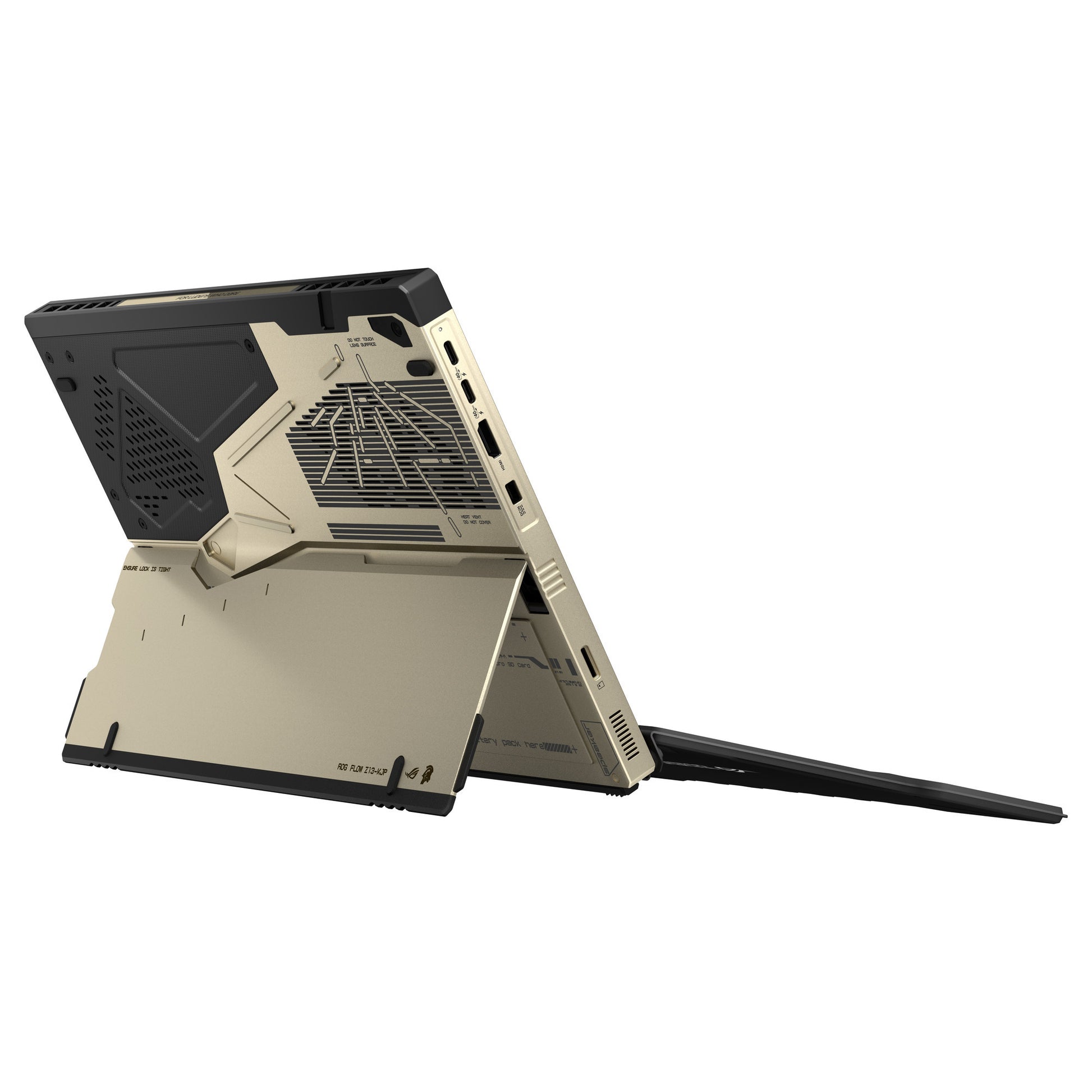 Asus rog flow z13-kjp gz302eac-ru178w 13.4 2-in-1 gaming laptop (goud zwart | ryzen al max+ 395 | radeon 8060s | 128 gb | 1 tb ssd | touch)