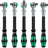 Wera 8100 sc 6 zyklop speed-ratelset, 1 2 -aandrijving gereedschapsset (zwart groen, 28-delig) - afbeelding 7
