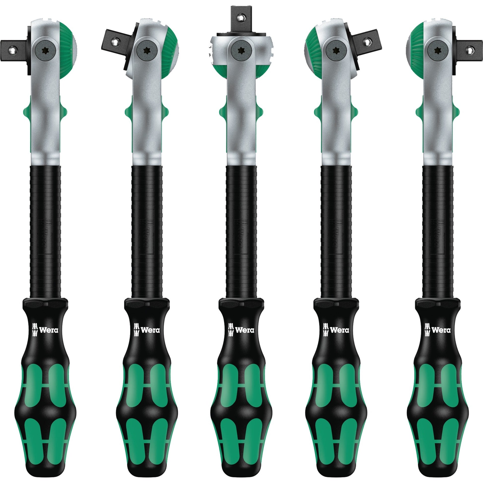 Wera 8100 sc 6 zyklop speed-ratelset, 1 2 -aandrijving gereedschapsset (zwart groen, 28-delig)