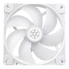 Silverstone shark force 140 argb case fan (wit, 140 x 140 x 25 mm, pwm, 4-1 pin argb (5v led))
