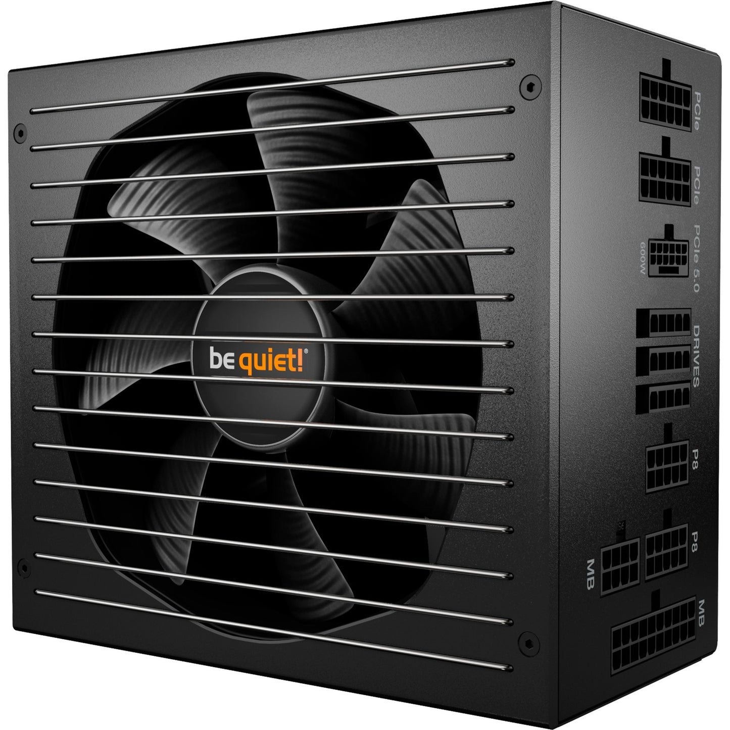 Be quiet! straight power 12 platinum modulaire 750 watt voeding (zwart, 1x 12v-2x6, 4x pcie)