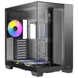 Antec c8 argb midi tower behuizing (zwart | 2x usb-a | 1x usb-c | tempered glass) - afbeelding 4