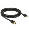 Delock displayport kabel (zwart, 3 meter, 8k)