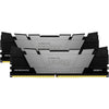 Kingston fury renegade 32 gb ddr4-4000 (2x 16 gb) werkgeheugen (zwart, kf440c19rb12k2 32, xmp 2.0)