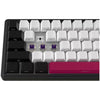 Lorgar kbp70mw rgb mechanisch gaming toetsenbord (zwart, us lay-out (qwerty), logar toxic purple, 65%, rgb, hot-swappable, pbt double-shot, bluetooth | 2.4ghz | usb)