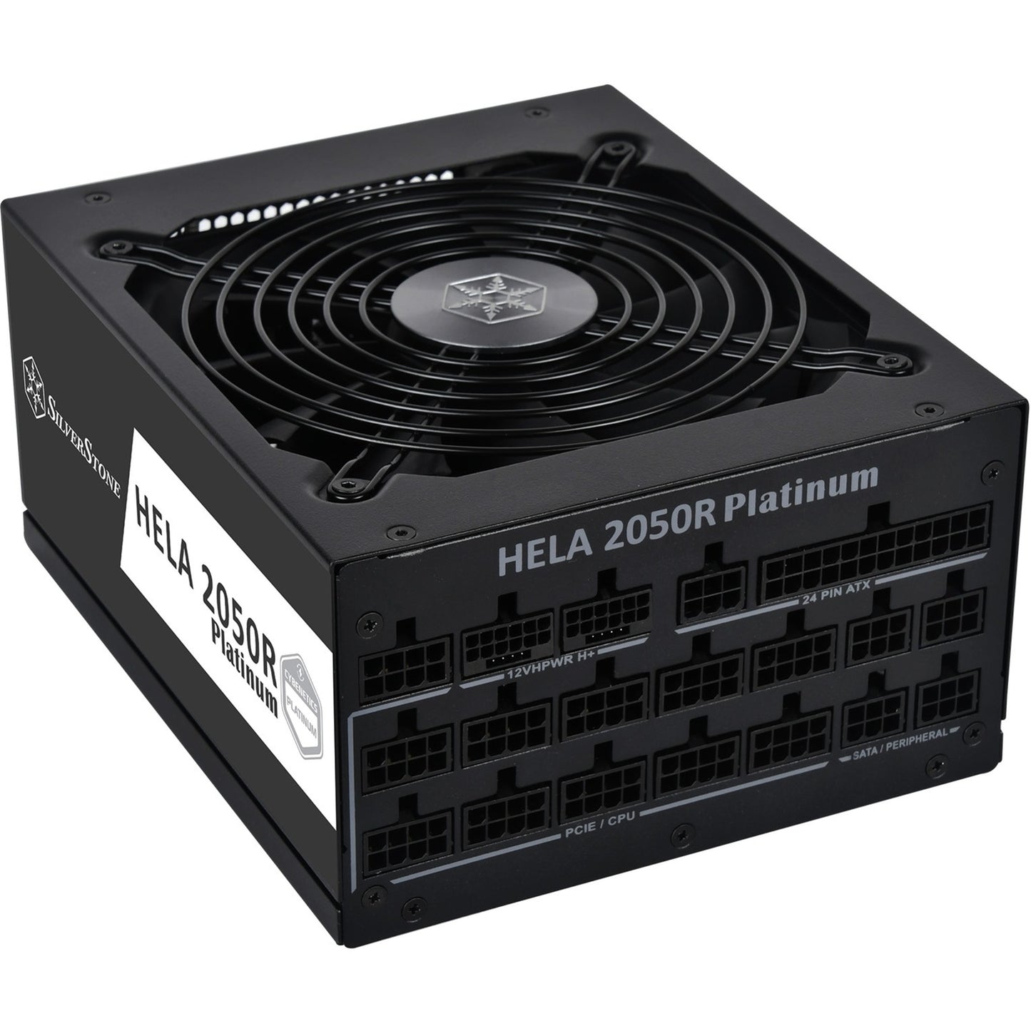 Silverstone hela 2050r platinum, modulaire 2050 watt voeding (zwart, 14x pcie)