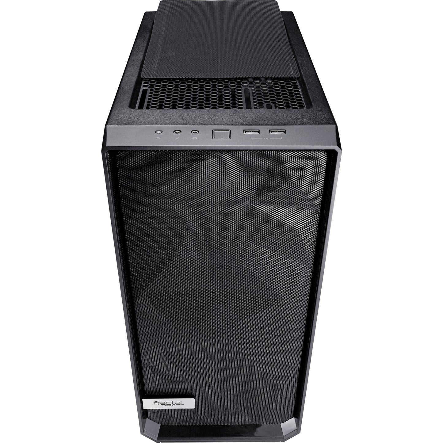 Fractal design meshify c midi tower behuizing (zwart | 2x usb-a | tempered glass)