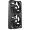 Nzxt f240x rgb case fans (zwart, 2 stuks, 240 x 120 x 30 mm, pwm)