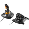 Thrustmaster t.16000m fcs hotas gaming hotas (zwart oranje, pc)