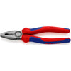 Knipex combitang 03 02 200 combinatietang (blauw)