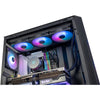 Silverstone fara 514x midi tower behuizing (zwart | 2x usb-a | 1x usb-c | rgb | tempered glass)