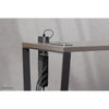 Neomounts ds22-840bl6 bureaucontactdoos met klem en usb-c en usb-a poorten - quick-charge stekkerdoos (zwart)