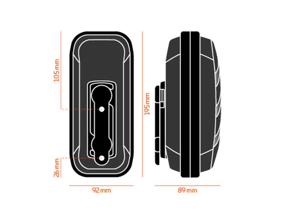 Fidlock twist toolbox incl. uni base
