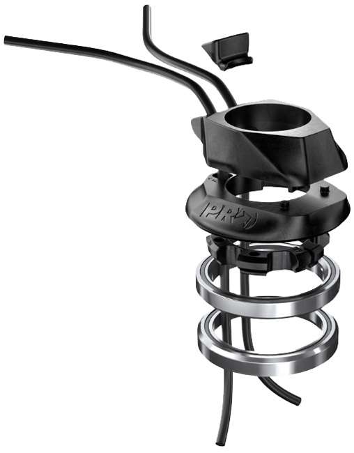 Pro headset integrated cable routing