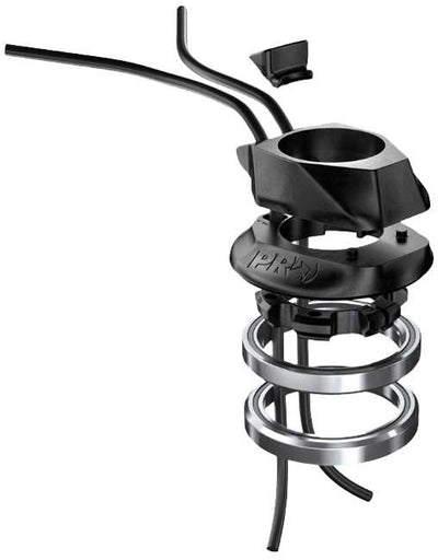 Pro headset integrated cable routing