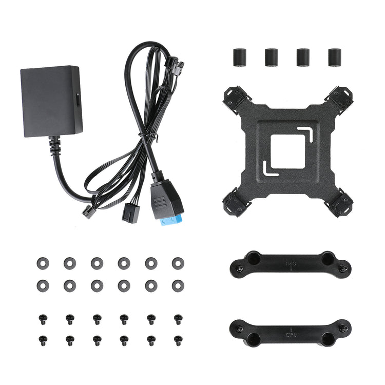 Antec vortex view 360 waterkoeling (zwart)