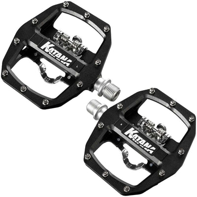 Katana catch dual-side pedals
