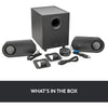 Logitech z407 bluetooth pc-luidspreker (zwart, bluetooth)