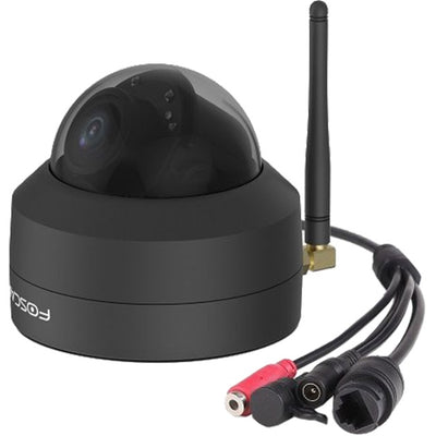 Foscam d4z dual-band wifi ptz beveiligingscamera (zwart, 4mp)
