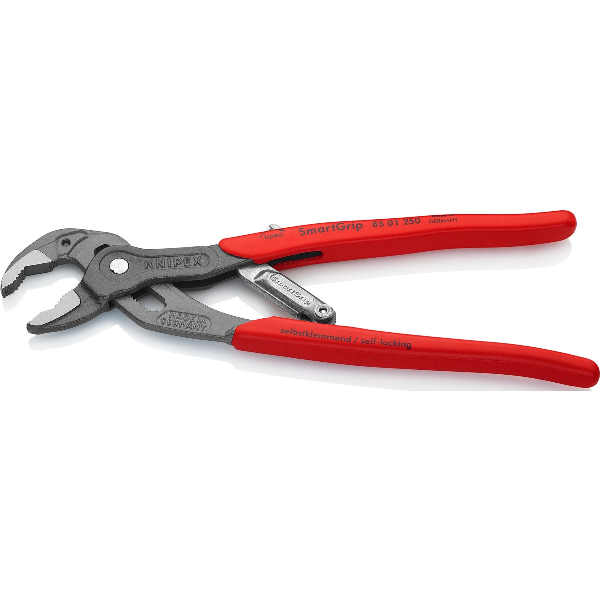 Knipex smartgrip waterpomptang 8501250 zweedse- waterpomp-tang (rood)