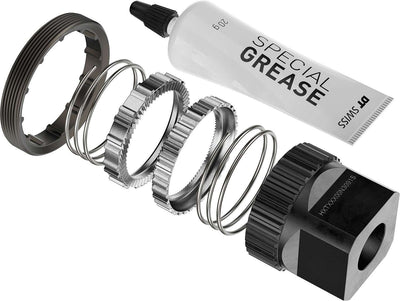 Dt swiss upgrade kit ratchet deg 60t df anti pedal kickback system e-mtb | 12 x 148mm | shimano