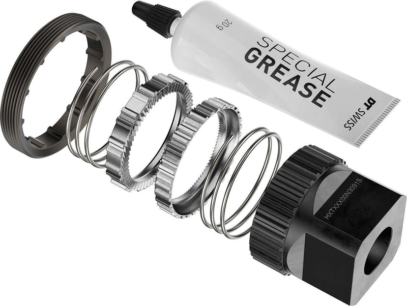 Dt swiss upgrade kit ratchet deg 60t df anti pedal kickback system e-mtb | 12 x 148mm | shimano