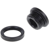 Alphacool hf tussenschotaansluiting g1 4 verbinding (zwart) - afbeelding 2