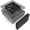 Silverstone sst-ml10b htpc behuizing (zwart | 2x usb-a)