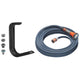 Gardena textielslang liano xtreme 10 m set, met liano tapfix (donkergrijs oranje)
