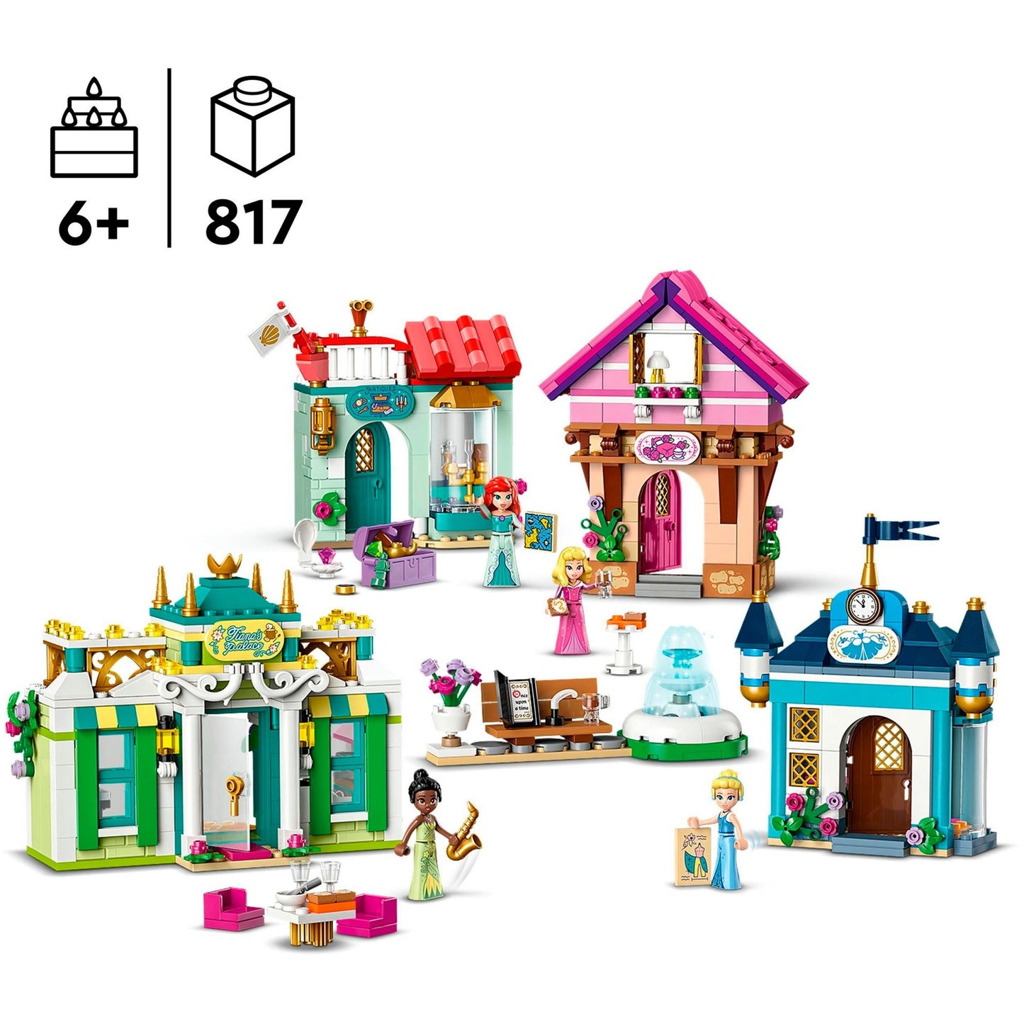 Lego disney princess marktavonturen - 43246
