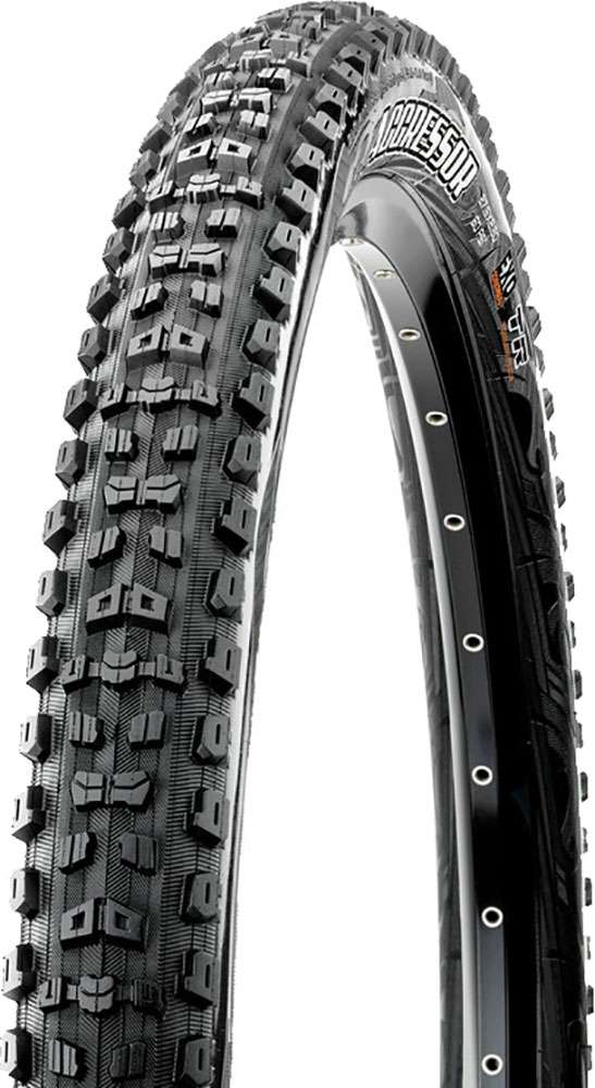 Maxxis aggressor 29x2.50 wt dd tr dual 120x2 folding tyre