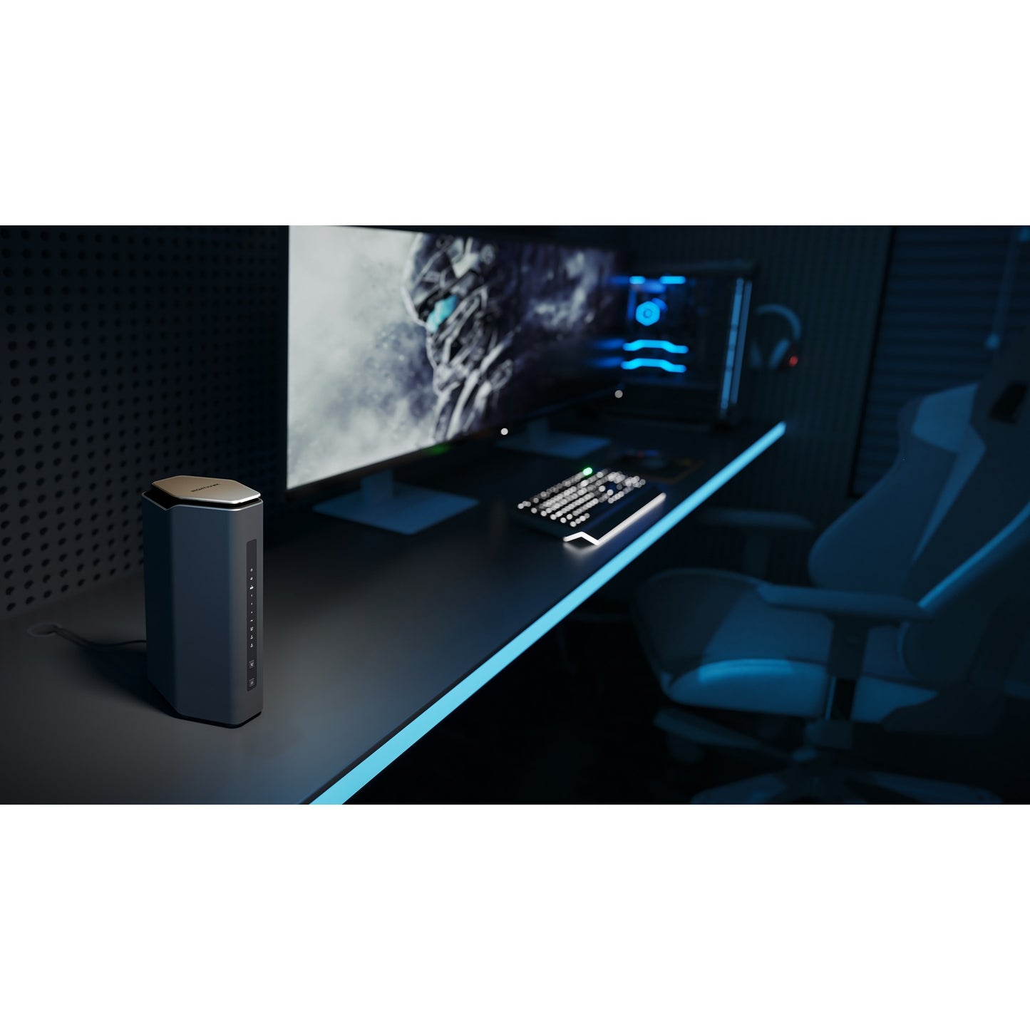 Netgear nighthawk wifi 7 router rs600 (zwart)