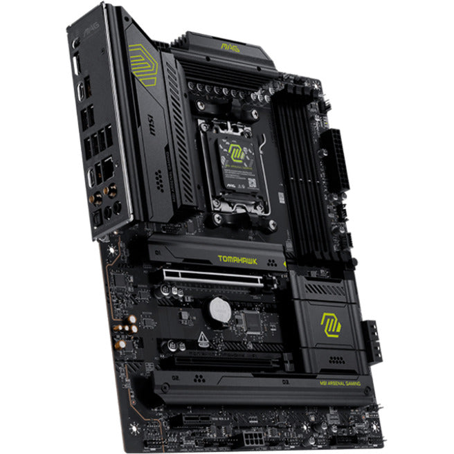 Msi mag b850 tomahawk wifi socket am5 moederbord (raid, 5gb-lan, wi-fi 7, bt, sound, atx)