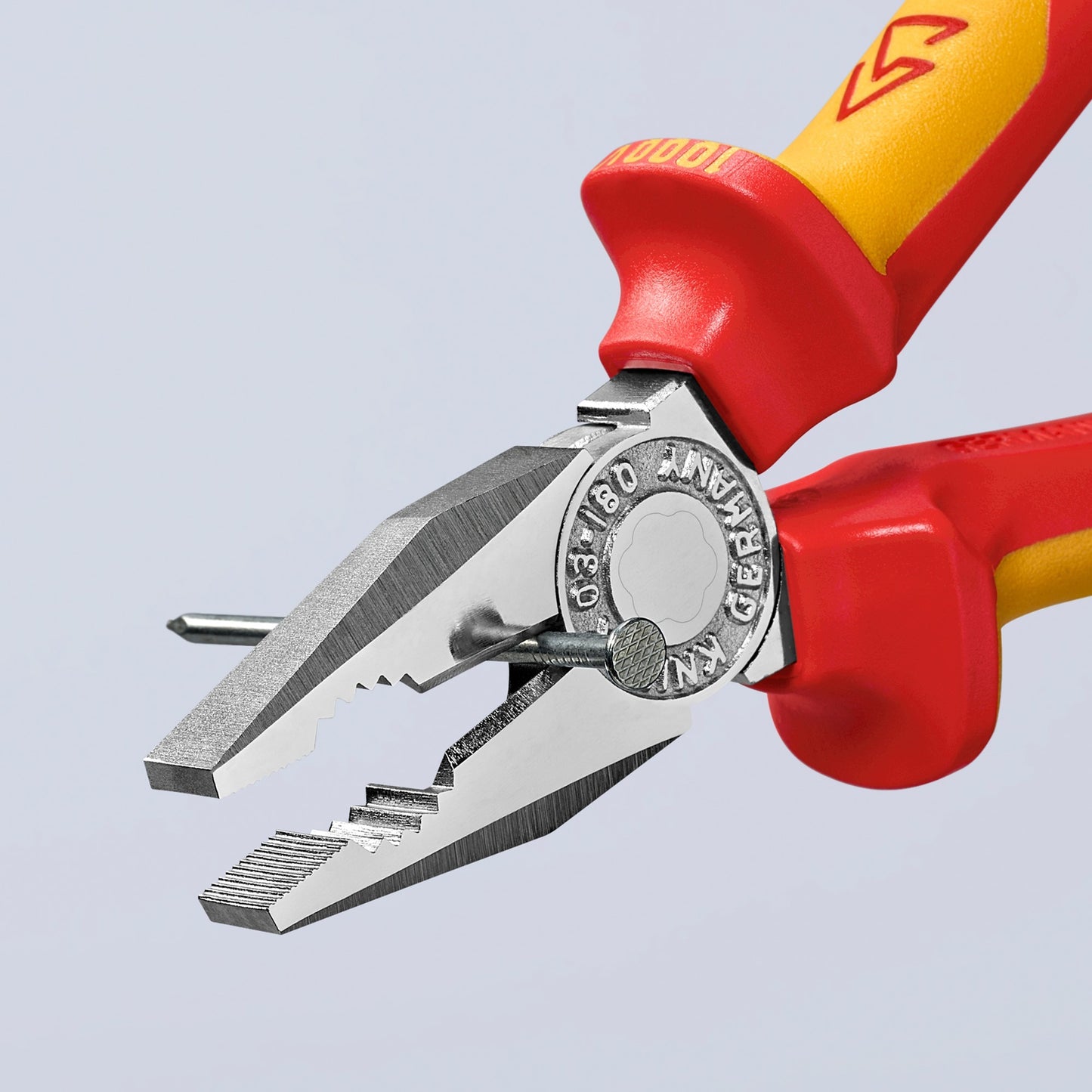 Knipex combitang 03 06 180 combinatietang (rood geel, vde-getest)