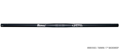 Katana spiral butted riser bar 25.4mm handlebar