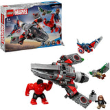 Lego marvel - captain america vs. rode hulk duel constructiespeelgoed (76292) - afbeelding 1