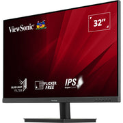 Viewsonic va3209-2k-mhd 31.5 monitor (zwart, 2x hdmi, 1x displayport, sound) - afbeelding 4
