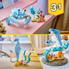 Lego creator 3-in-1 - zeedieren: prachtige dolfijnen constructiespeelgoed (31385)