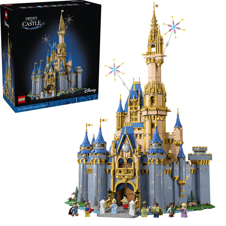 Lego disney - disney kasteel constructiespeelgoed (43222)
